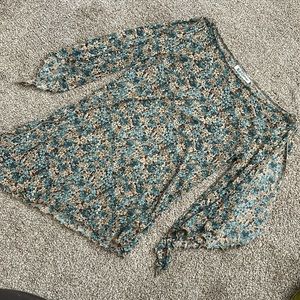 Y2K vintage self esteem mesh top